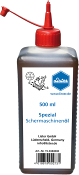 SCHERMASCHINENÖL 500 ML