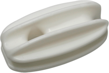 Eckisolator und Abspannisolator WI 120 weiß, glasfaserverstärkt, aus Polyamid