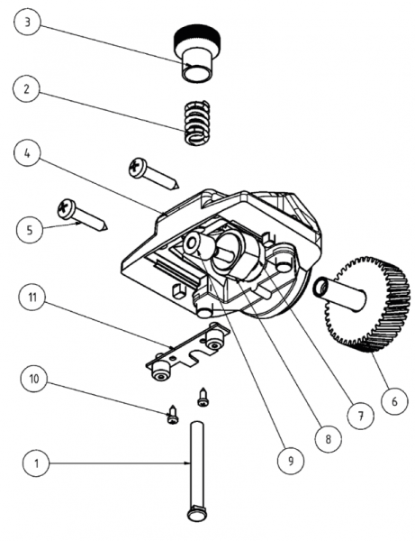 Scherkopf II für Profi Line / 1700-1 DC