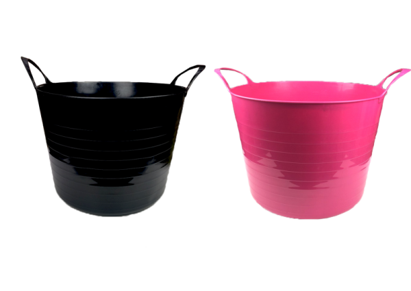 EIMER FLEXI 40 LITER SCHWARZ