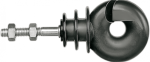 WI 2403/2 GREENLINE RINGISOLATOR WI 2403/2 GREENLINE RINGISOLATOR STÜTZE 6MM,METRISCHES GEWINDE M FÜR GLATTDRAHT,LITZEN,KORDEL,BÄNDER 75 STÜCK IM KARTON